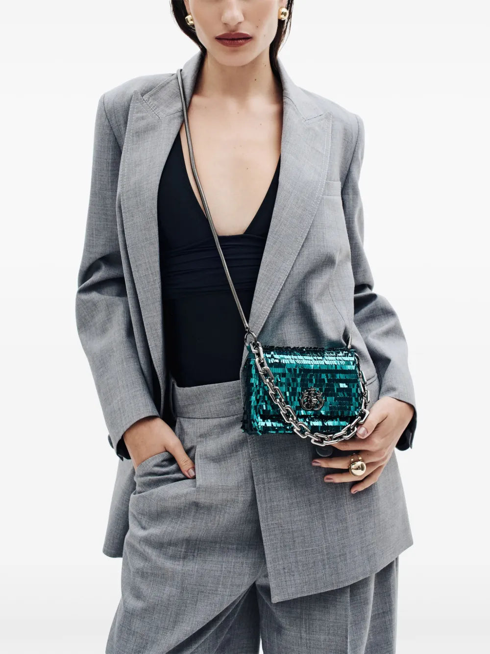 Islamini Georgia sequin crossbody bag