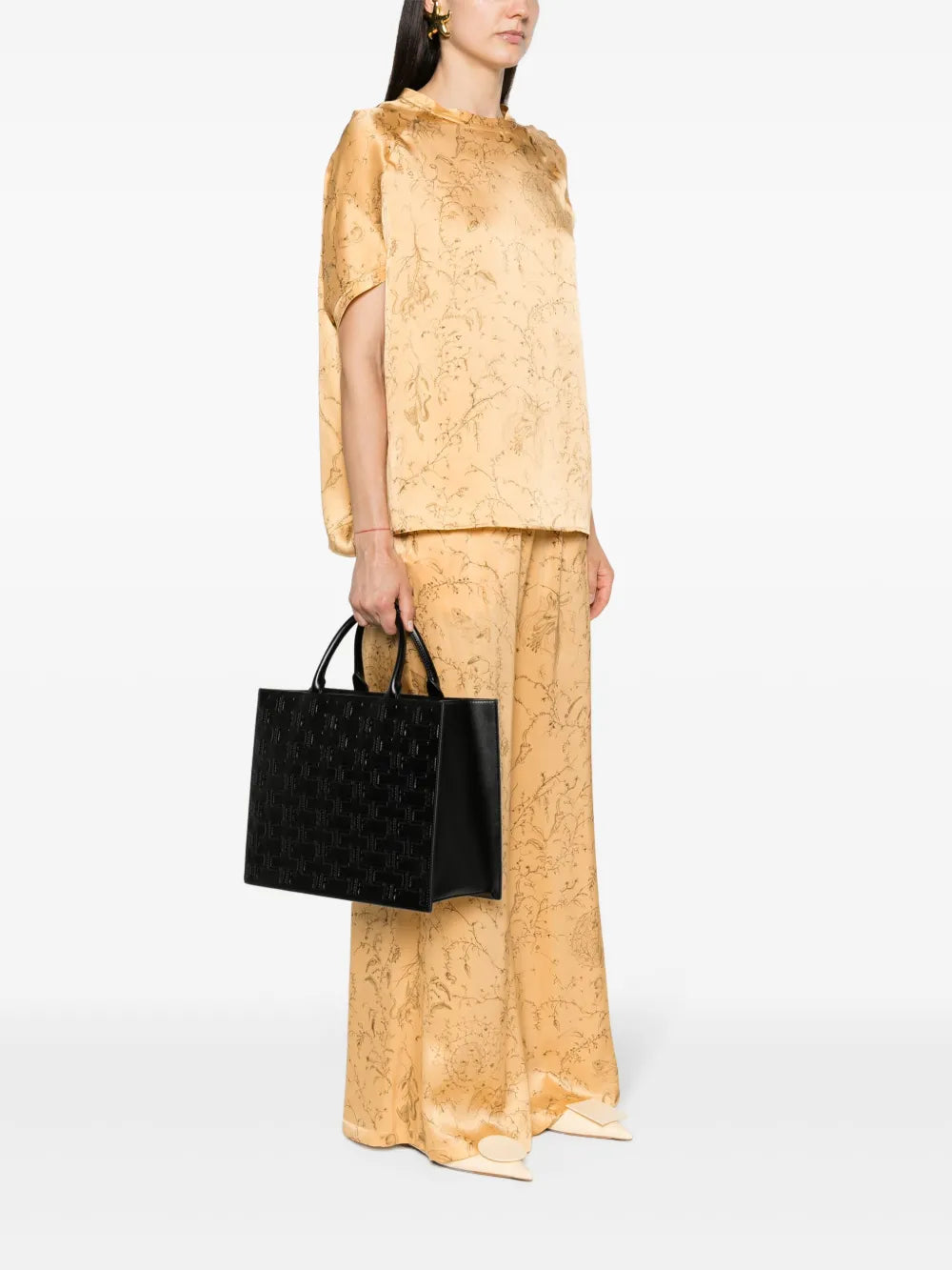 Elisabetta Franchilarge Bold monogram tote bag