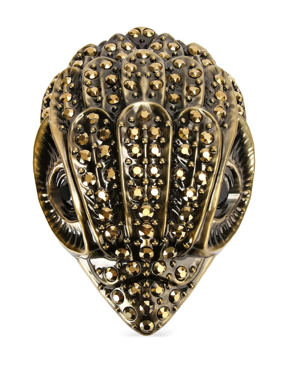 Kurt Geiger Londoncrystal-embellished clutch bag