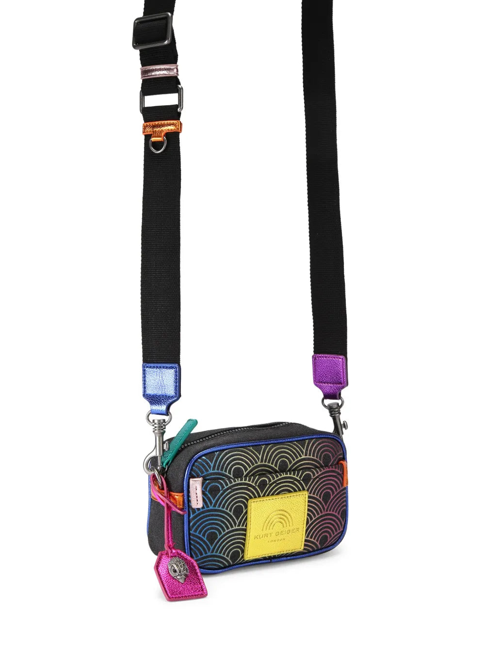 Kurt Geiger LondonSouthbank canvas crossbody bag