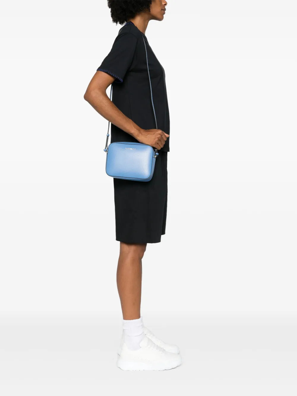 Emporio Armanilogo-stamp cross body bag