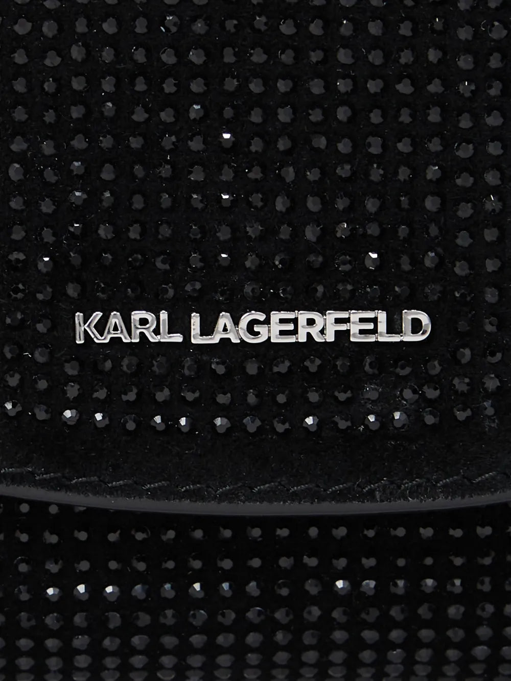 Karl Lagerfeldsmall Bow rhinestone-embellished cross body bag