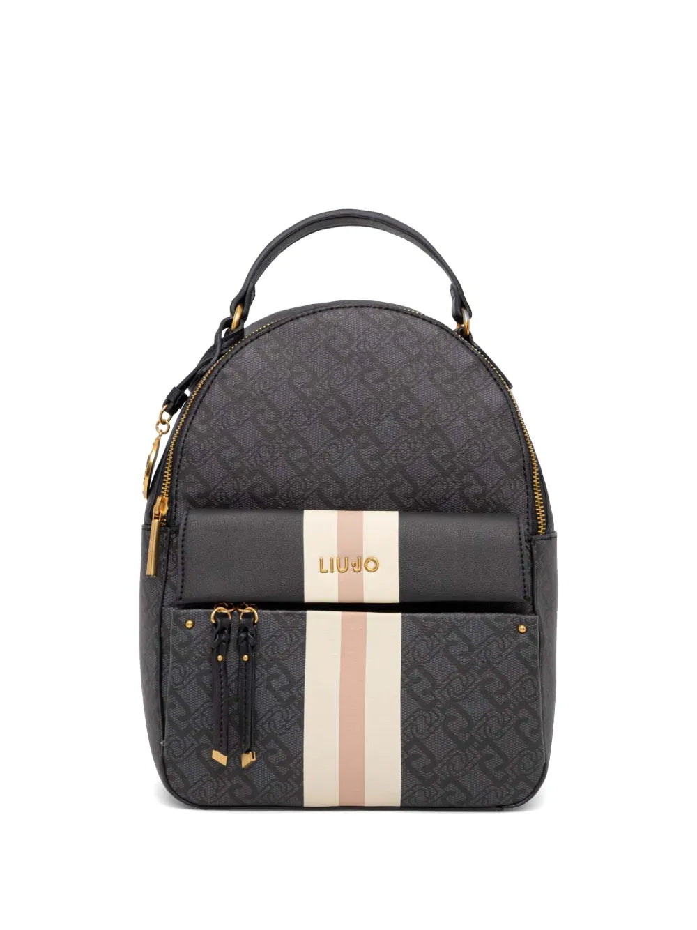 LIU JOmonogram-print backpack