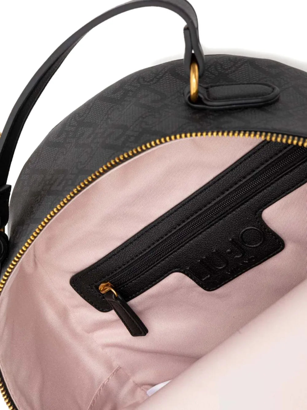 LIU JOmonogram-print backpack