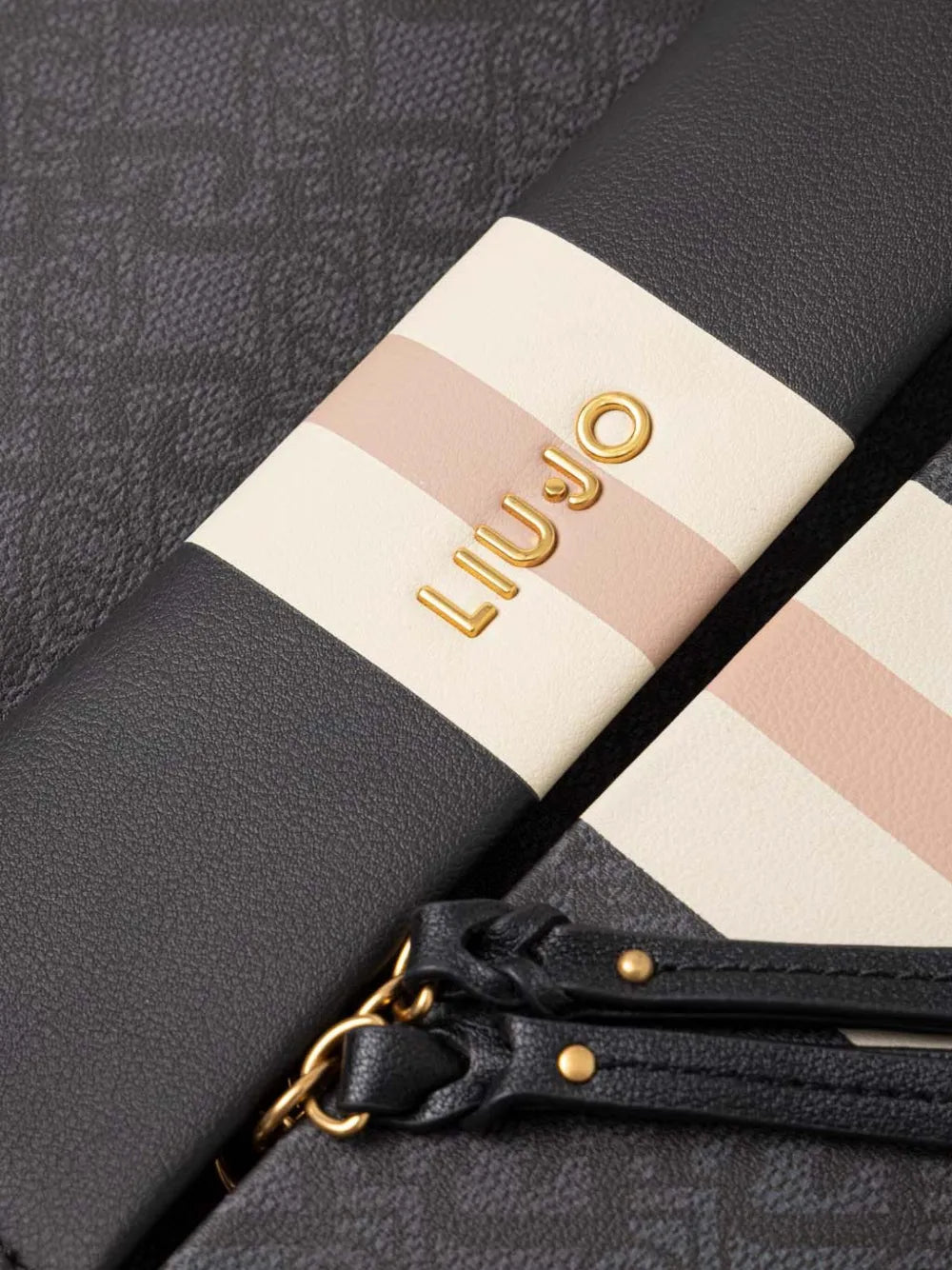 LIU JOmonogram-print backpack