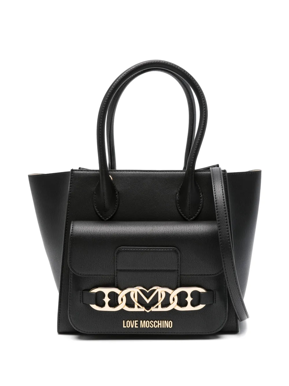 Love Moschinologo-lettering tote bag
