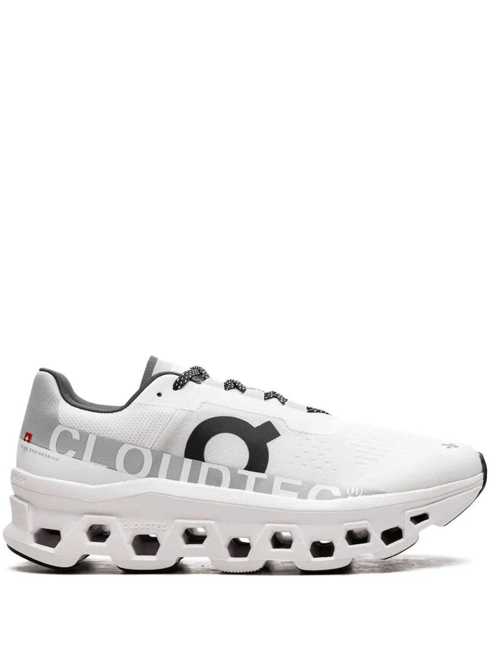On Running Cloudmonster Undyed - White Sneakers