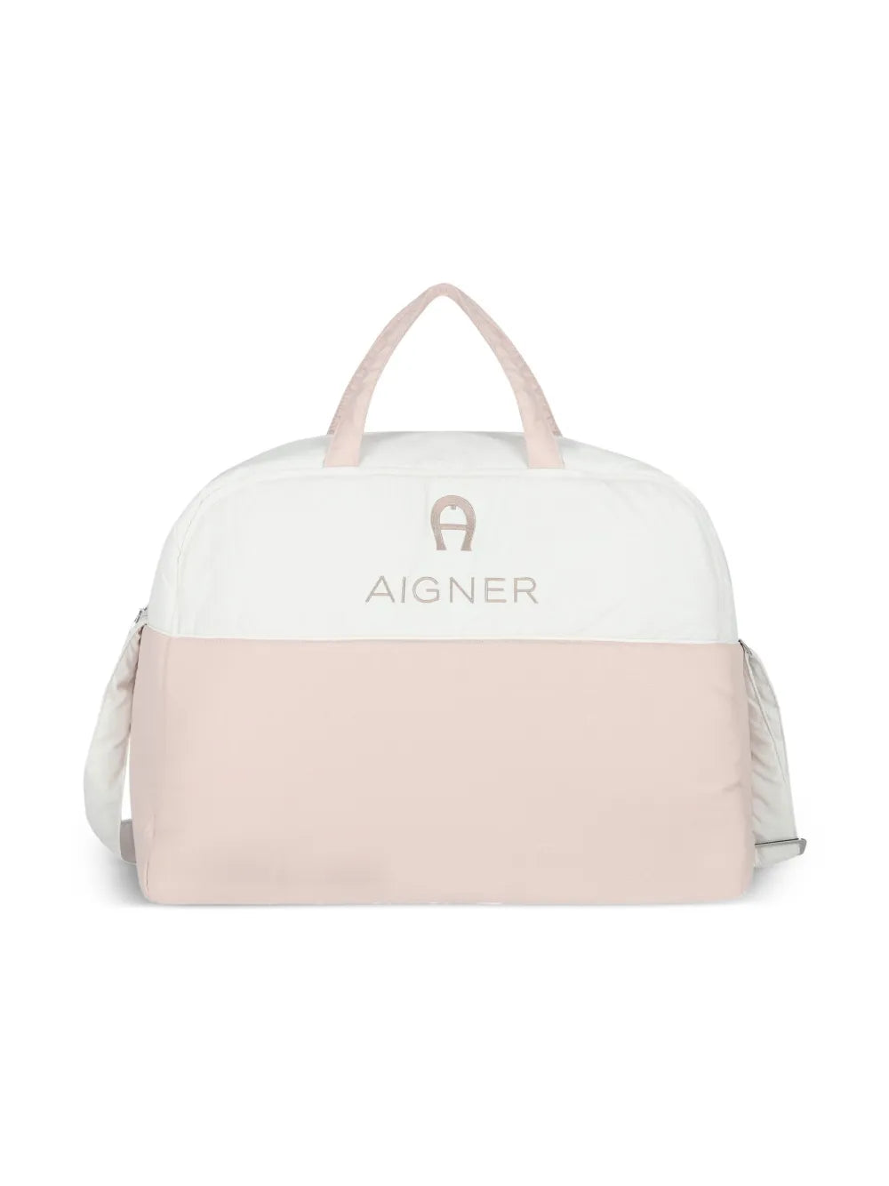 Aigner Kidslogo-embroidered diaper bag