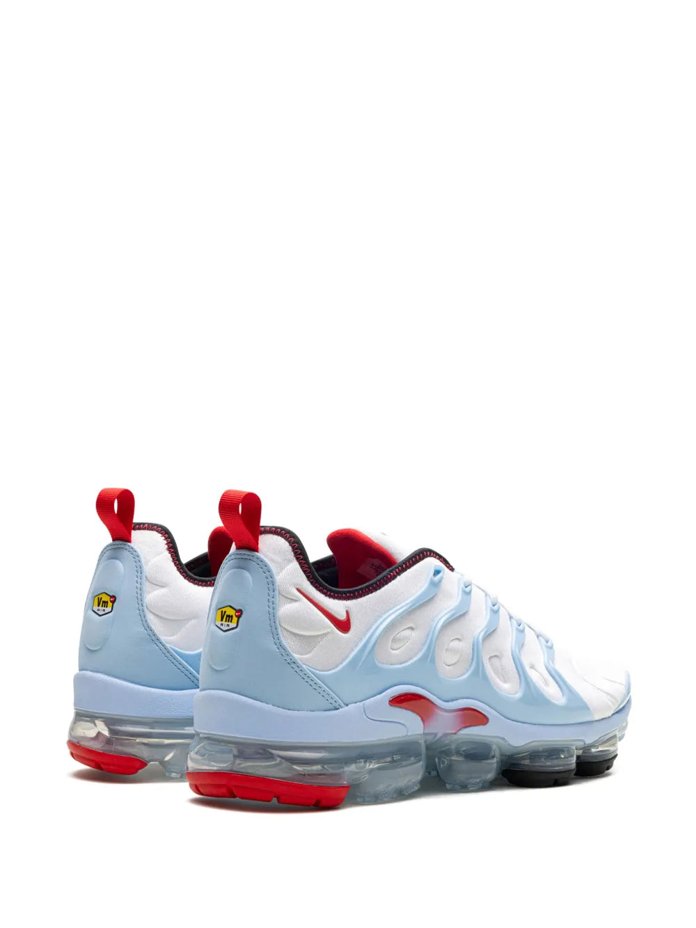 Air Vapormax Plus Usa - White/Black/Psychic Blue/University Red Sneakers