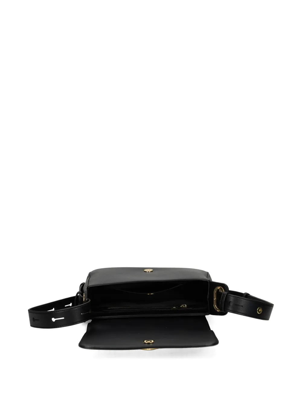 Love Moschinologo-plaque faux-leather shoulder bag