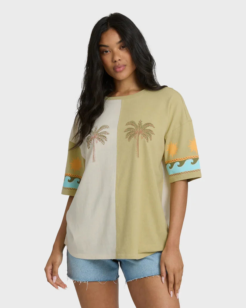 Split Palm Short Sleeve Tee