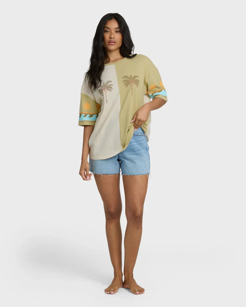 Split Palm Short Sleeve Tee