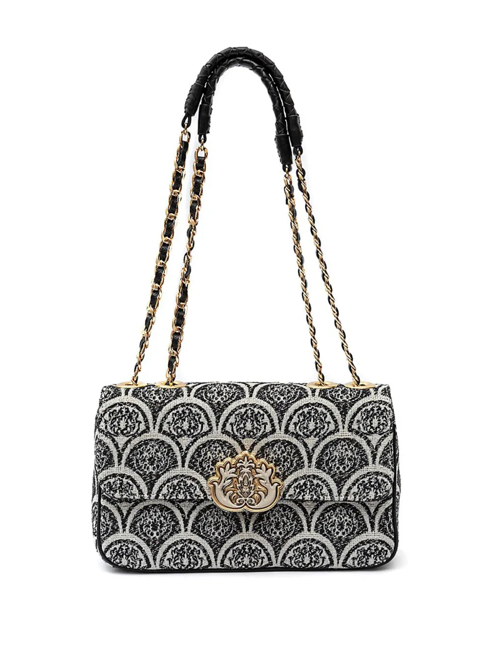 IslaSirena jacquard-print shoulder bag