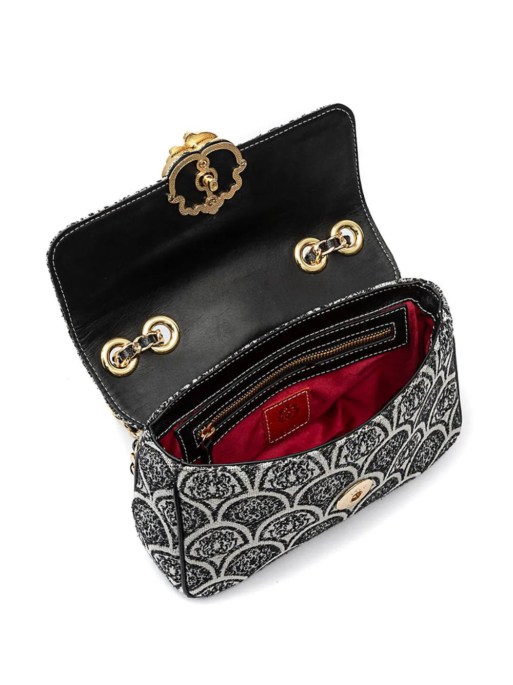 IslaSirena jacquard-print shoulder bag