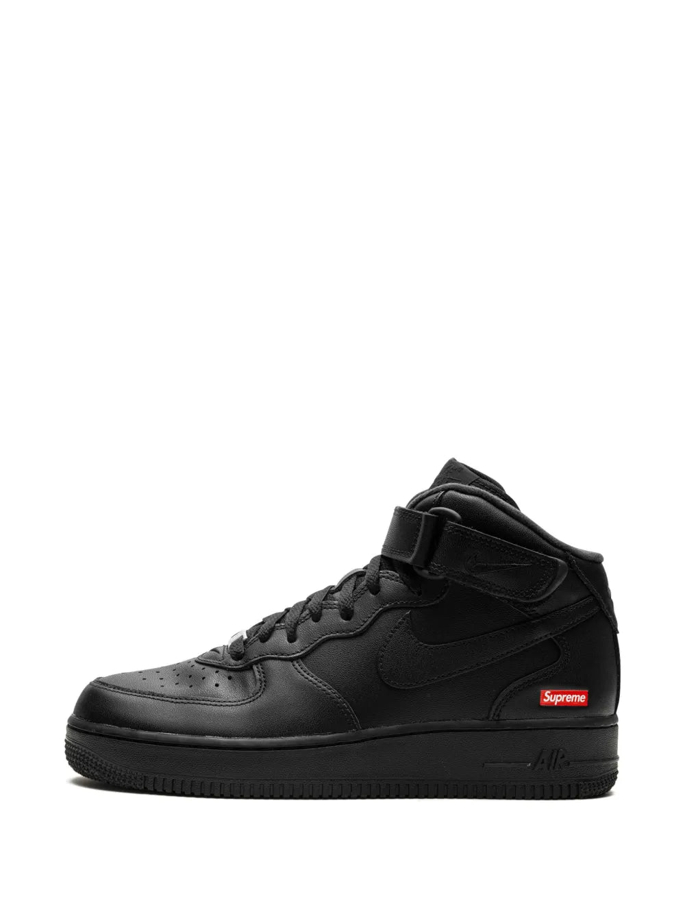 Nike X Supreme Air Force 1 Mid Mini Box Logo - Black Sneakers