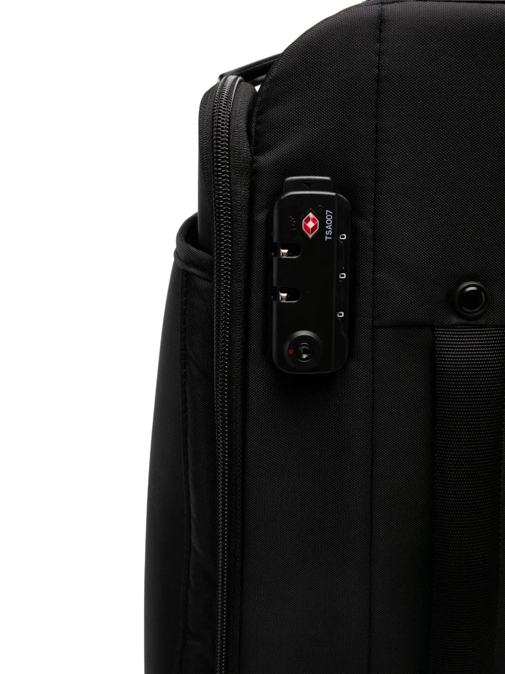 agn b. logo-print trolley bag