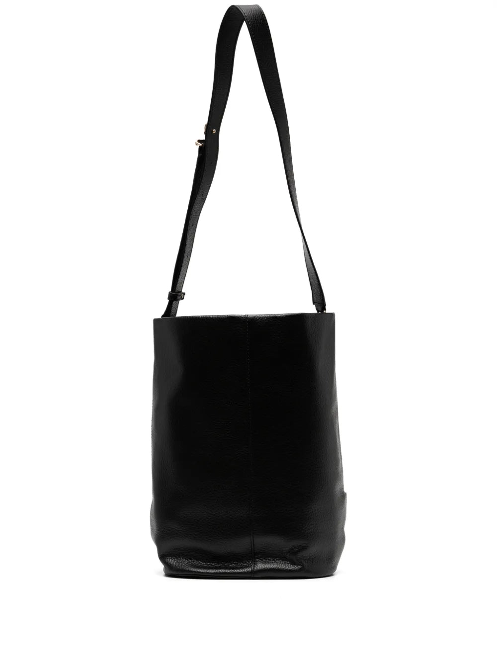 agn b. leather one shoulder bag