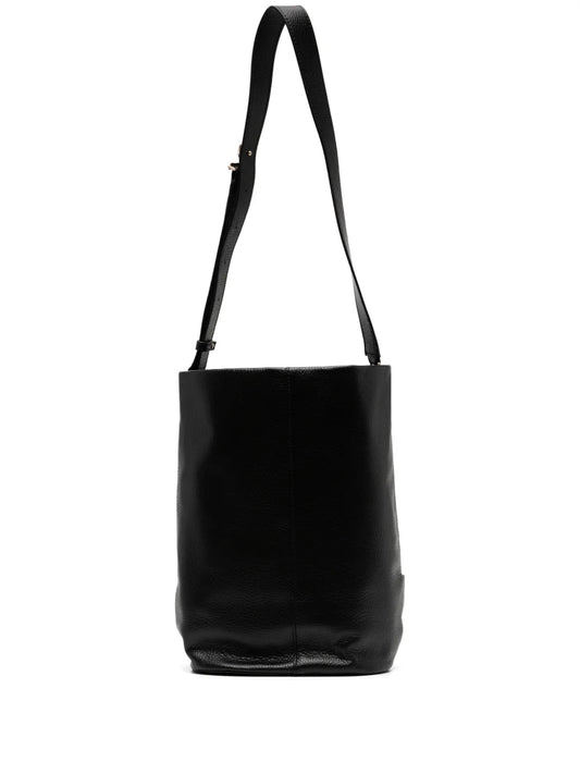 agn b. leather one shoulder bag
