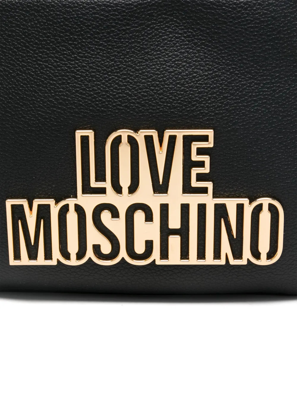 Love Moschinologo lettering crossbody bag