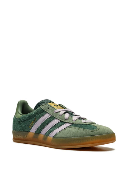adidas Gazelle Indoor Mineral Green/ Silver Sneakers