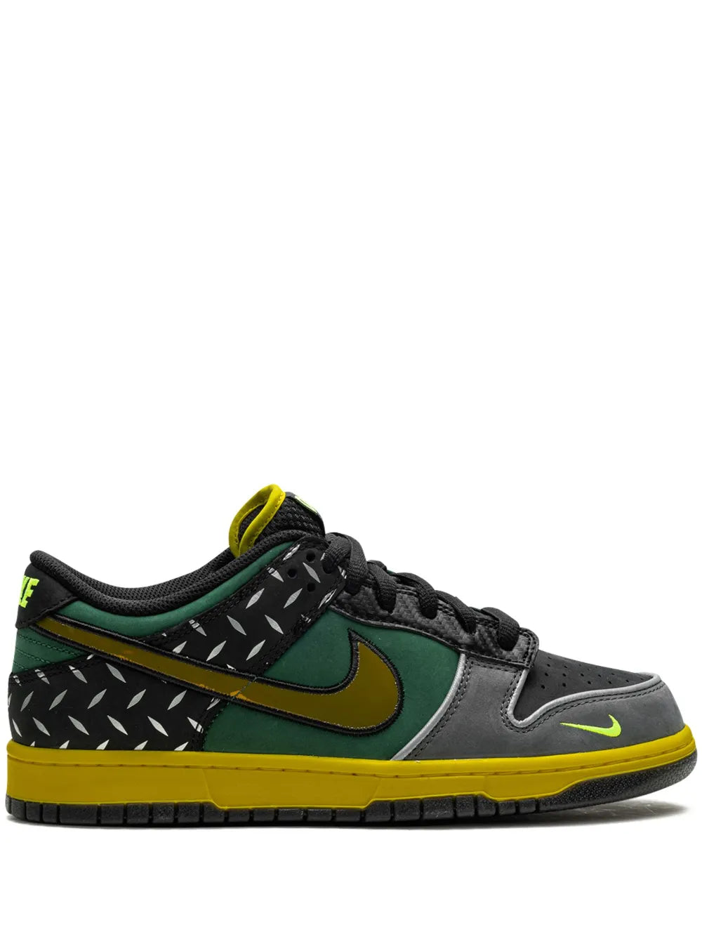 Nike X Doaf Dunk Low What The Duck- University Of Oregon Home Sneakers