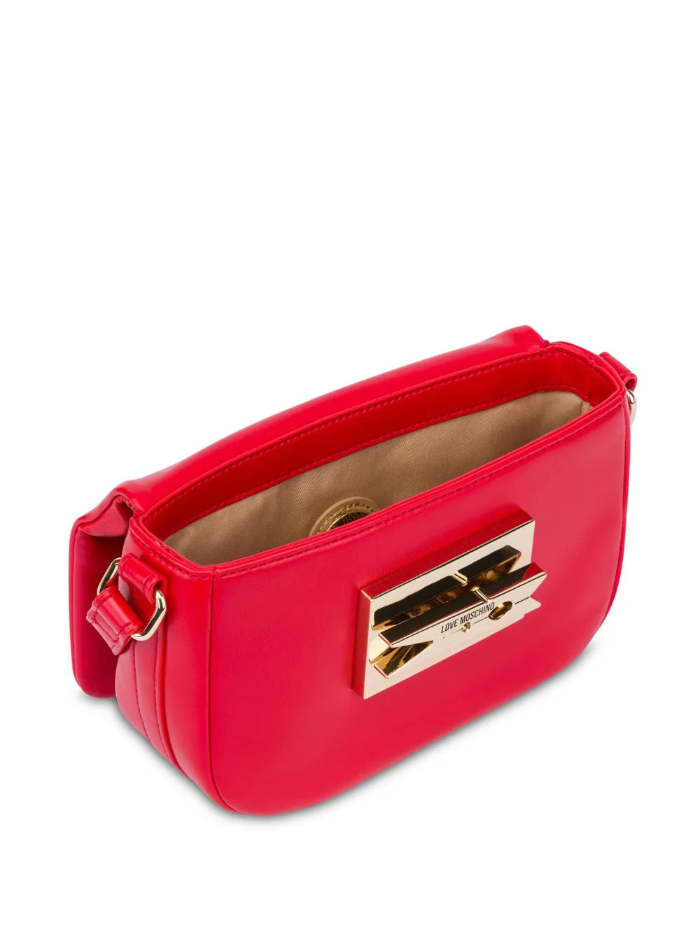 Love Moschinologo-engraved cross body bag