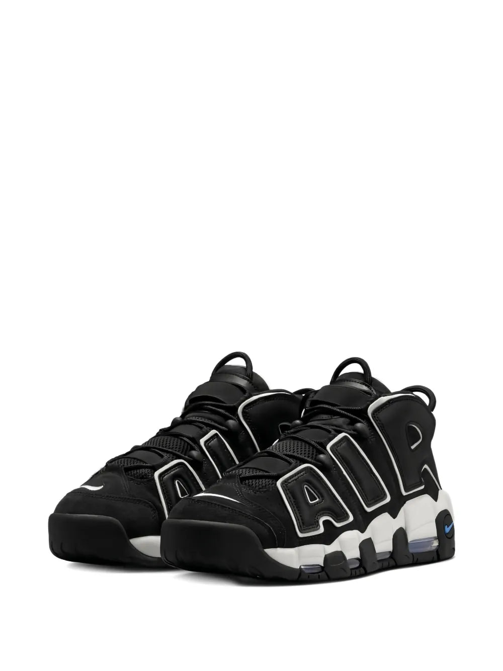 Air More Uptempo 96 Black/Star Blue Sneakers