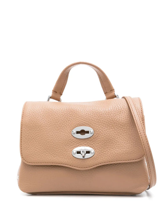 New SeasonZanellatoPostina leather tote bag