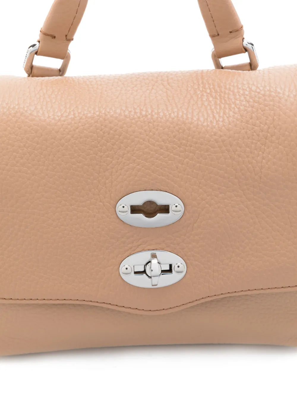New SeasonZanellatoPostina leather tote bag