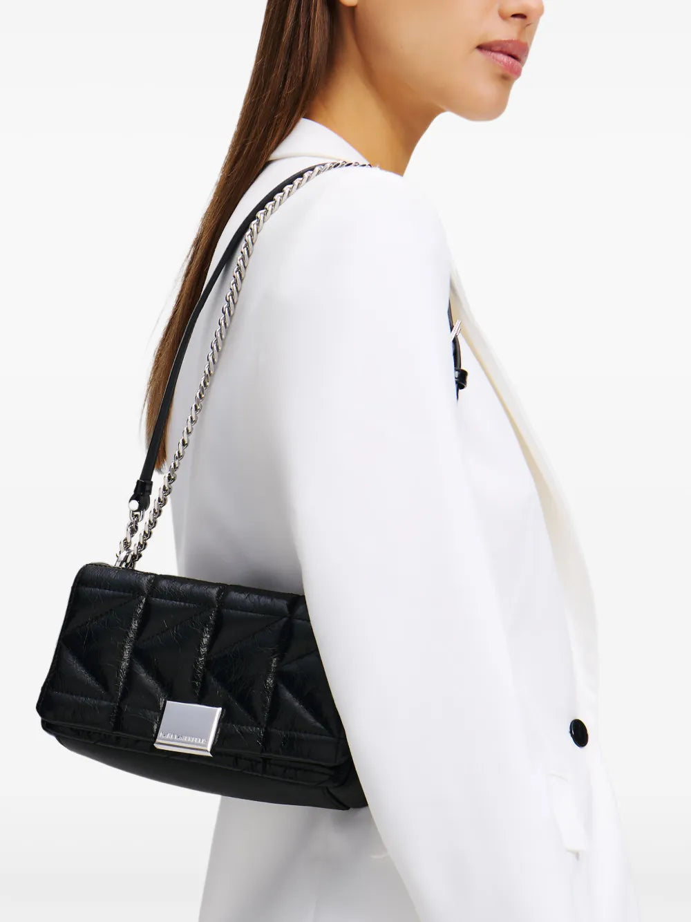New SeasonKarl Lagerfeldsmall K/Kuilt crossbody bag