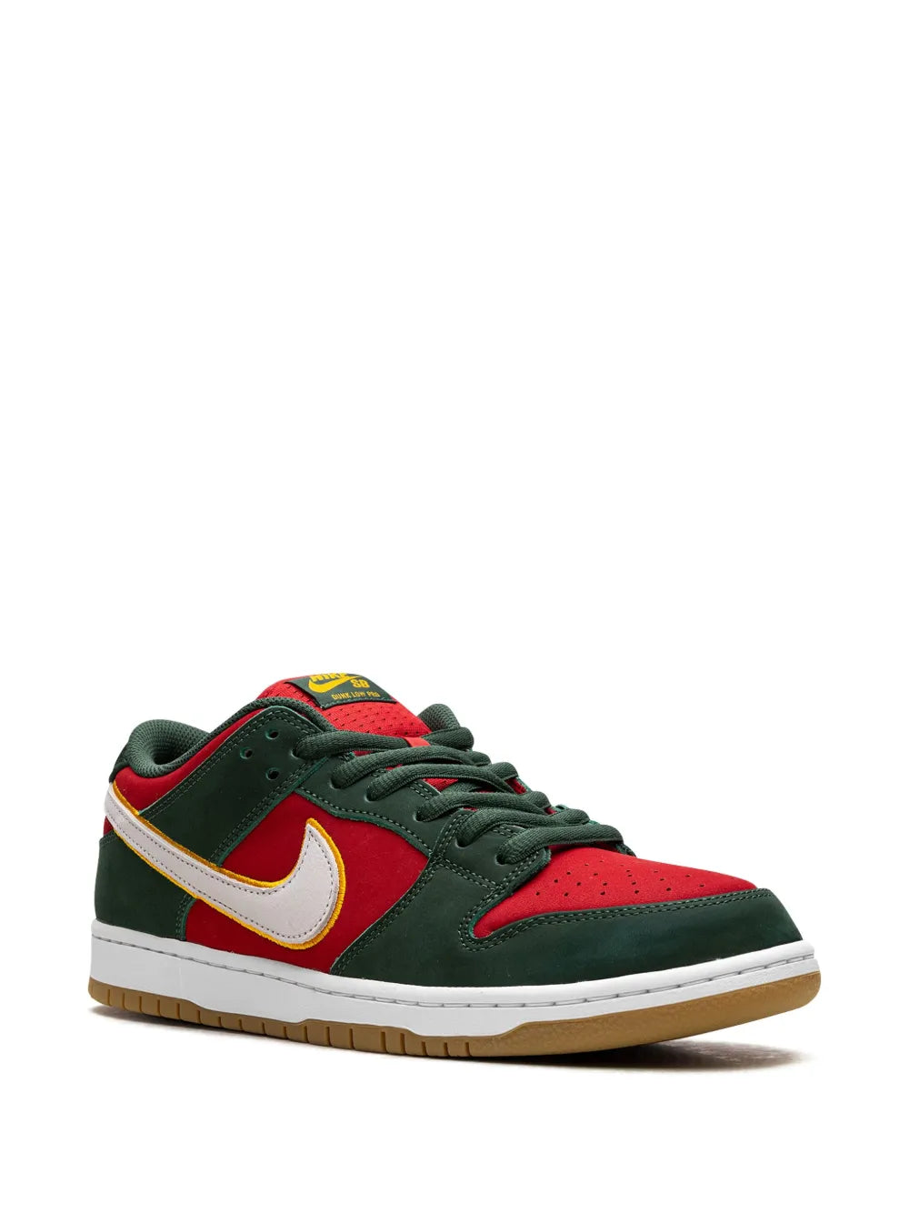 Nike Sb Dunk Seattle Sonics - Fir/Fire Red/University Gold Sneakers