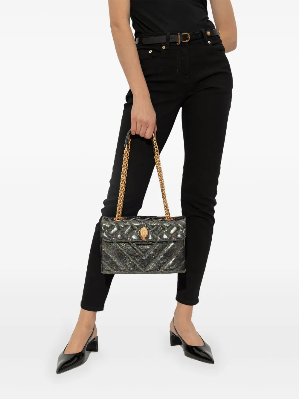 Kurt Geiger LondonLeather Kensington shoulder bag