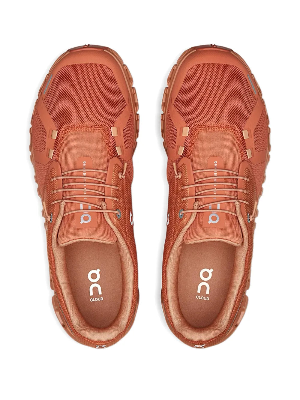 On Running Cloud 6 Canyon/Sandstone Sneakers