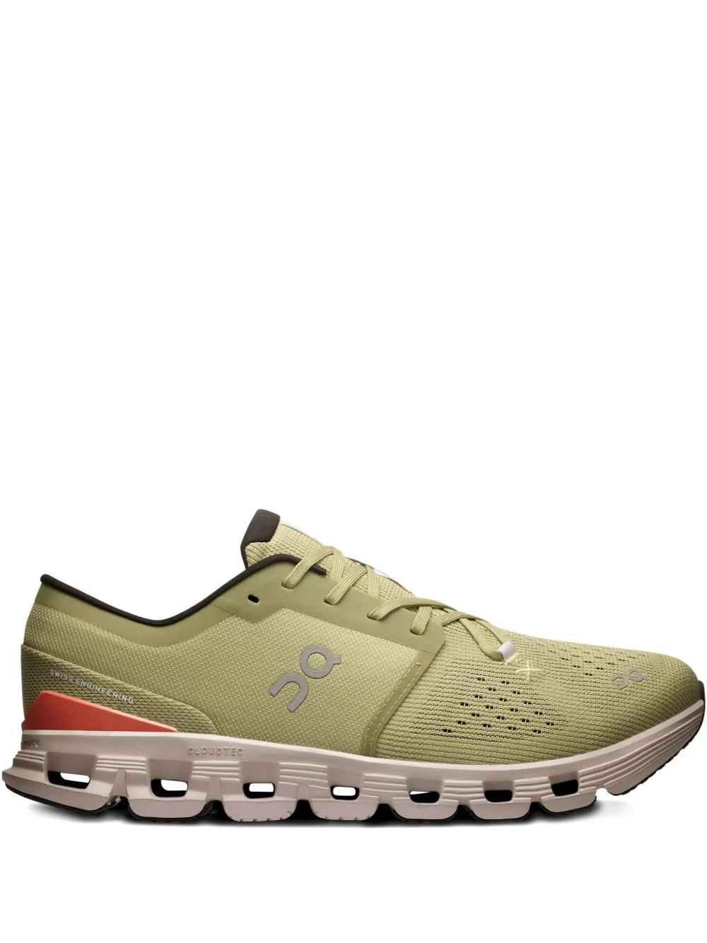 On Running Cloud X 4 Caper/Salmon Sneakers