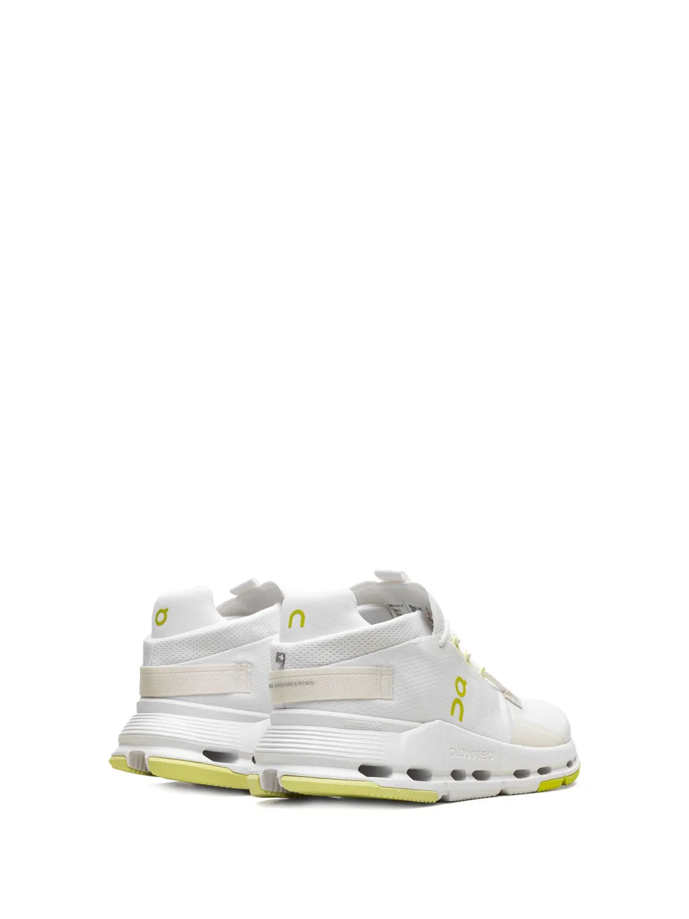 On Running Cloudnova 2 White/Limelight Sneakers