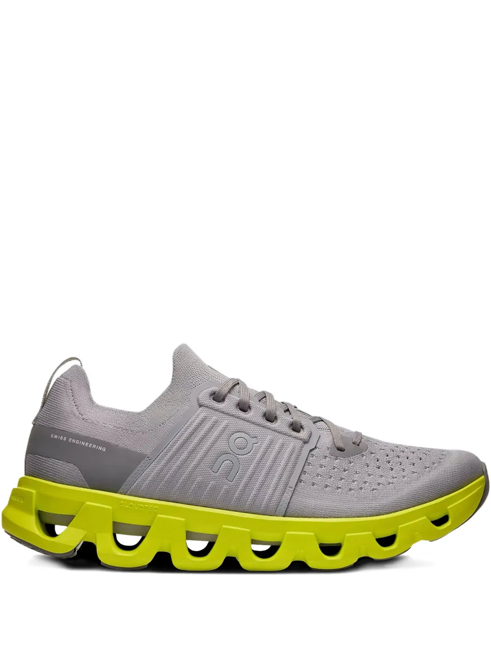 On Running Cloudswift 4 Alloy/Lime Sneakers