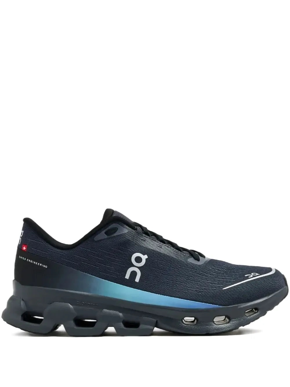On Running Cloudspark Black/Blueberry Sneakers