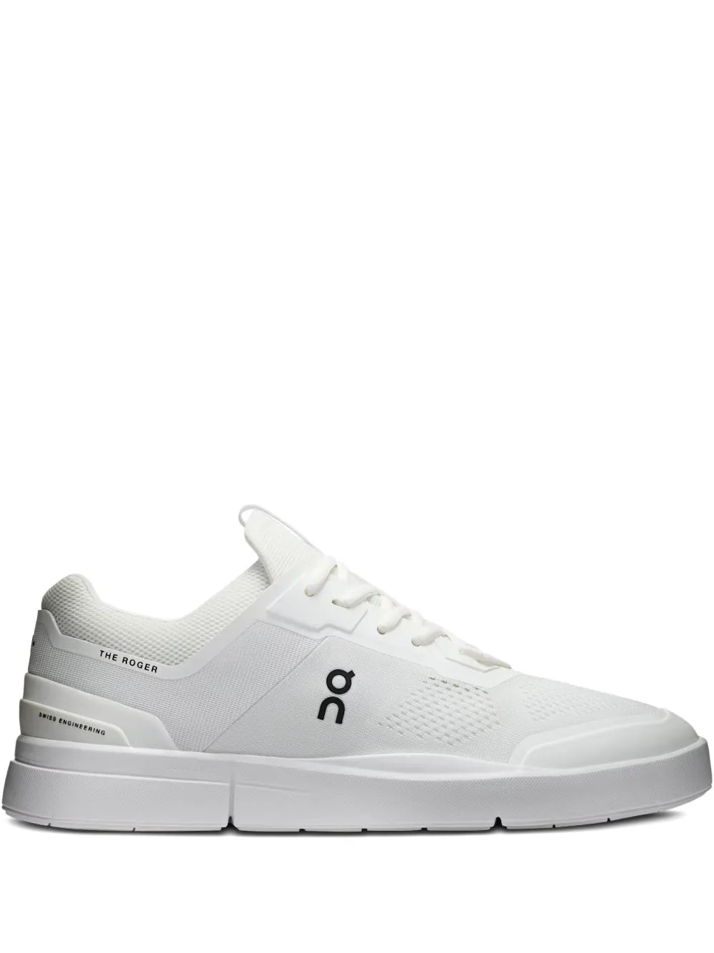 On Running The Roger Spin White/Black Sneakers