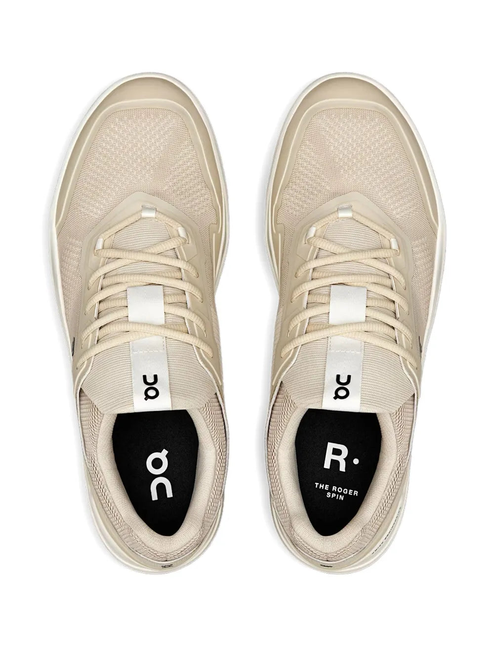 On Running The Roger Spin Sand/Ivory Sneakers