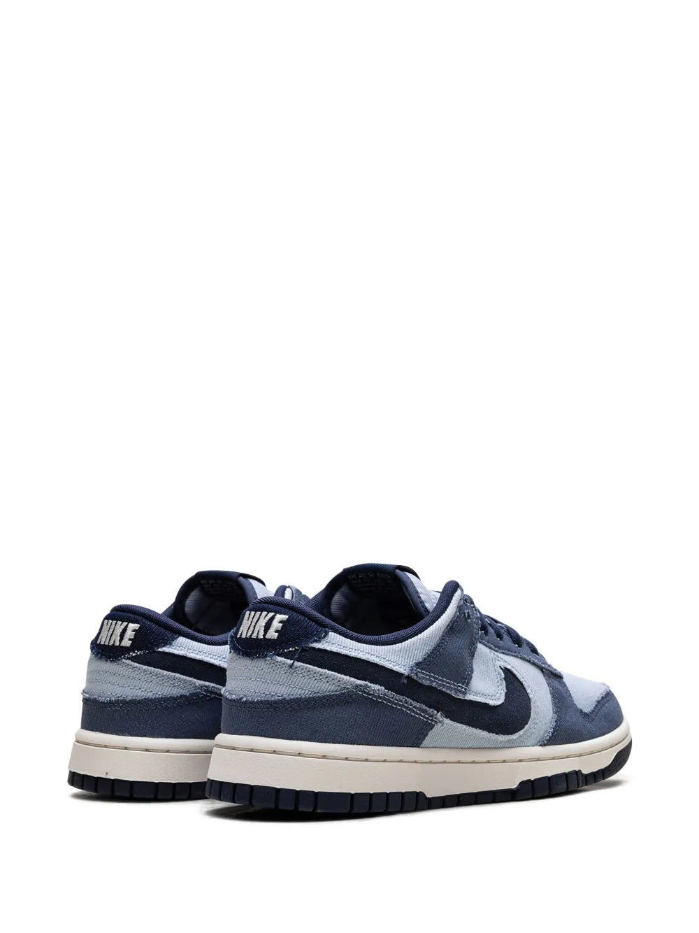 Dunk Low Light Armory Blue Denim Sneakers