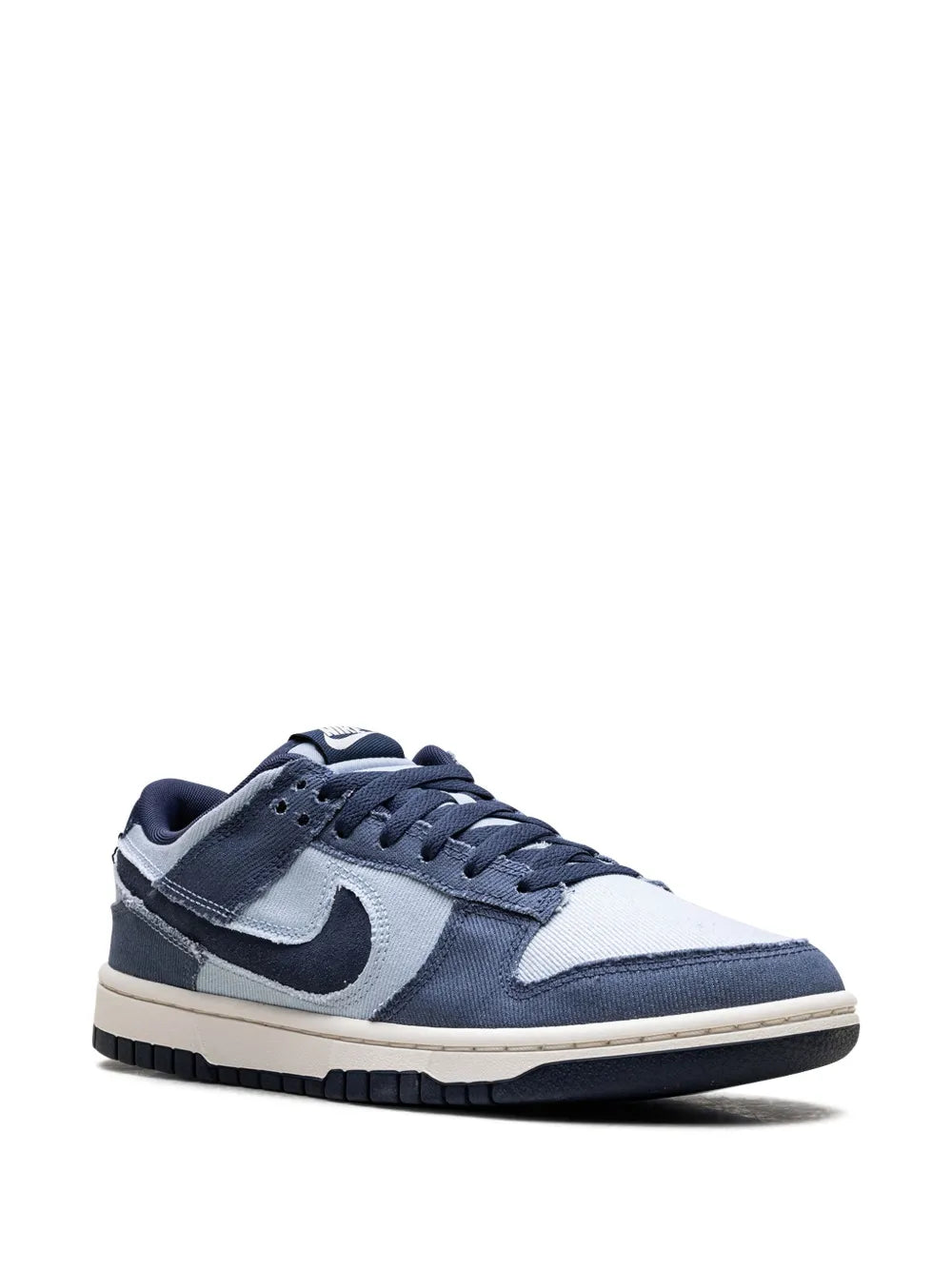 Dunk Low Light Armory Blue Denim Sneakers