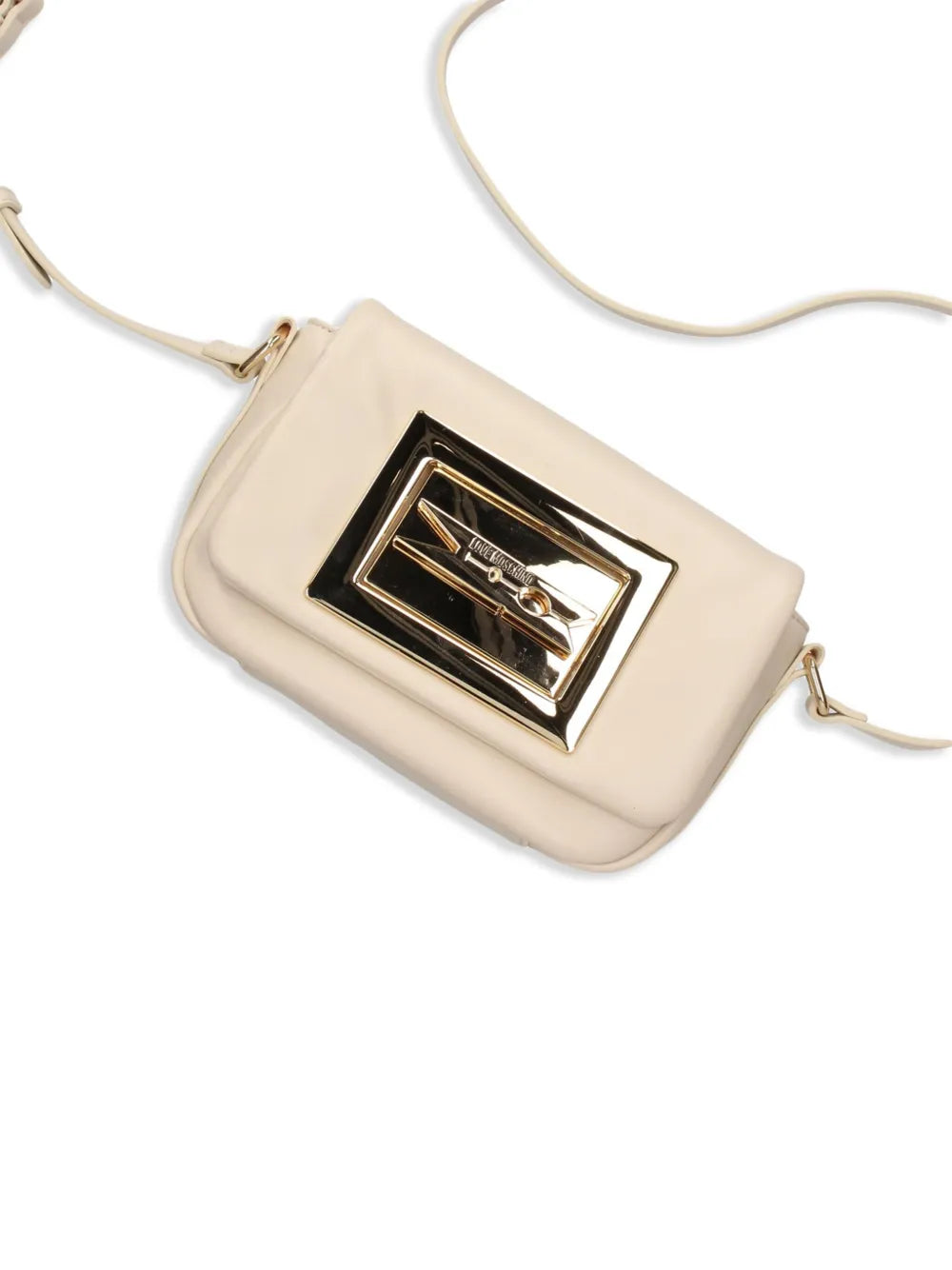 Love Moschinoplaque-detailing cross body bag