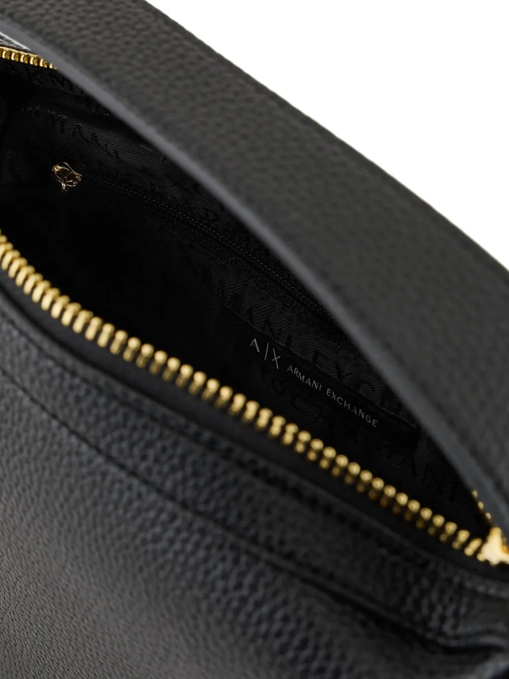 Armani Exchangefaux-leather shoulder bag