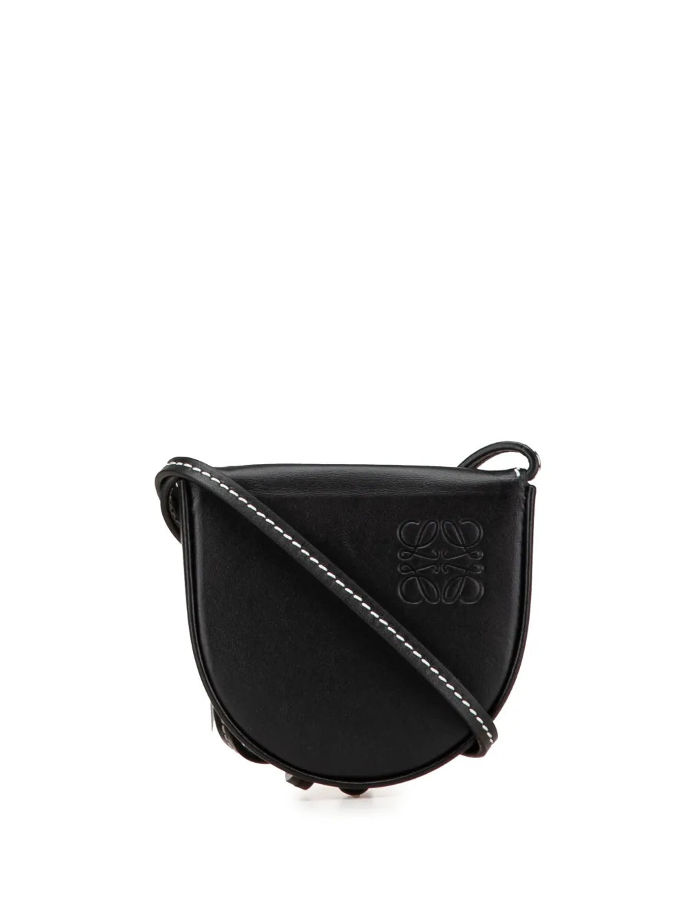 Pre-OwnedLoewe Pre-Owned2010-2024 Mini Soft Calfskin Heel Pouch crossbody bag