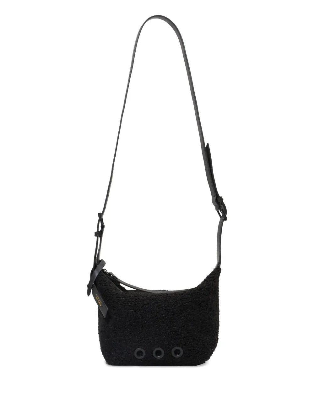 Oskleneyelet detailing shoulder bag
