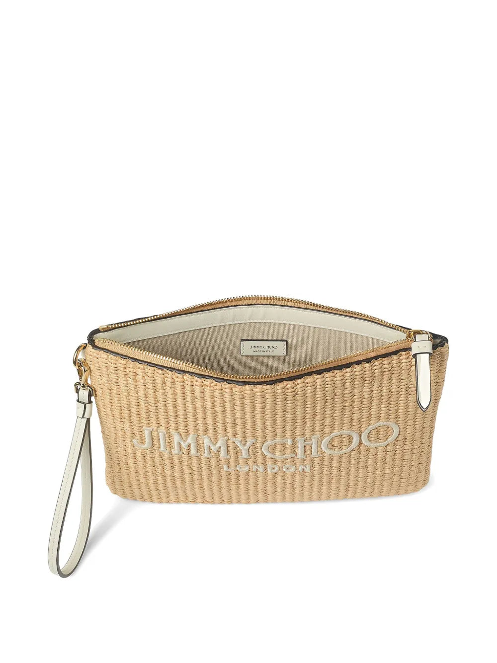 Jimmy Chooraffia clutch bag