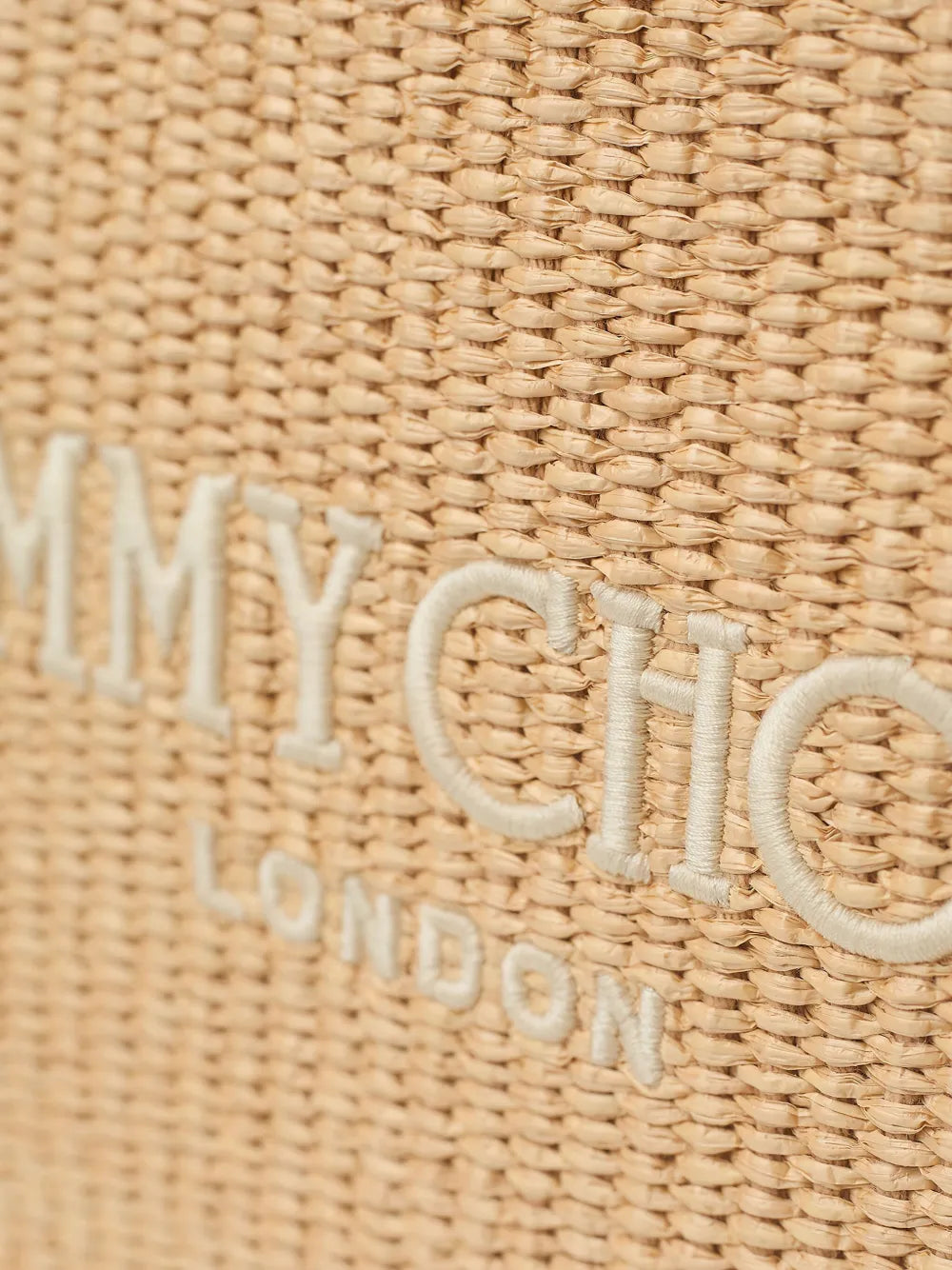 Jimmy Chooraffia clutch bag