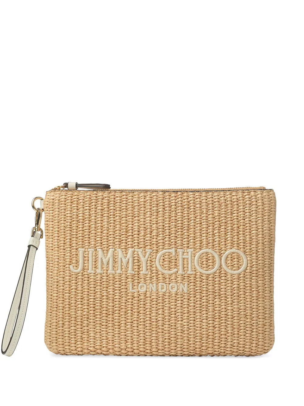 Jimmy Chooraffia clutch bag