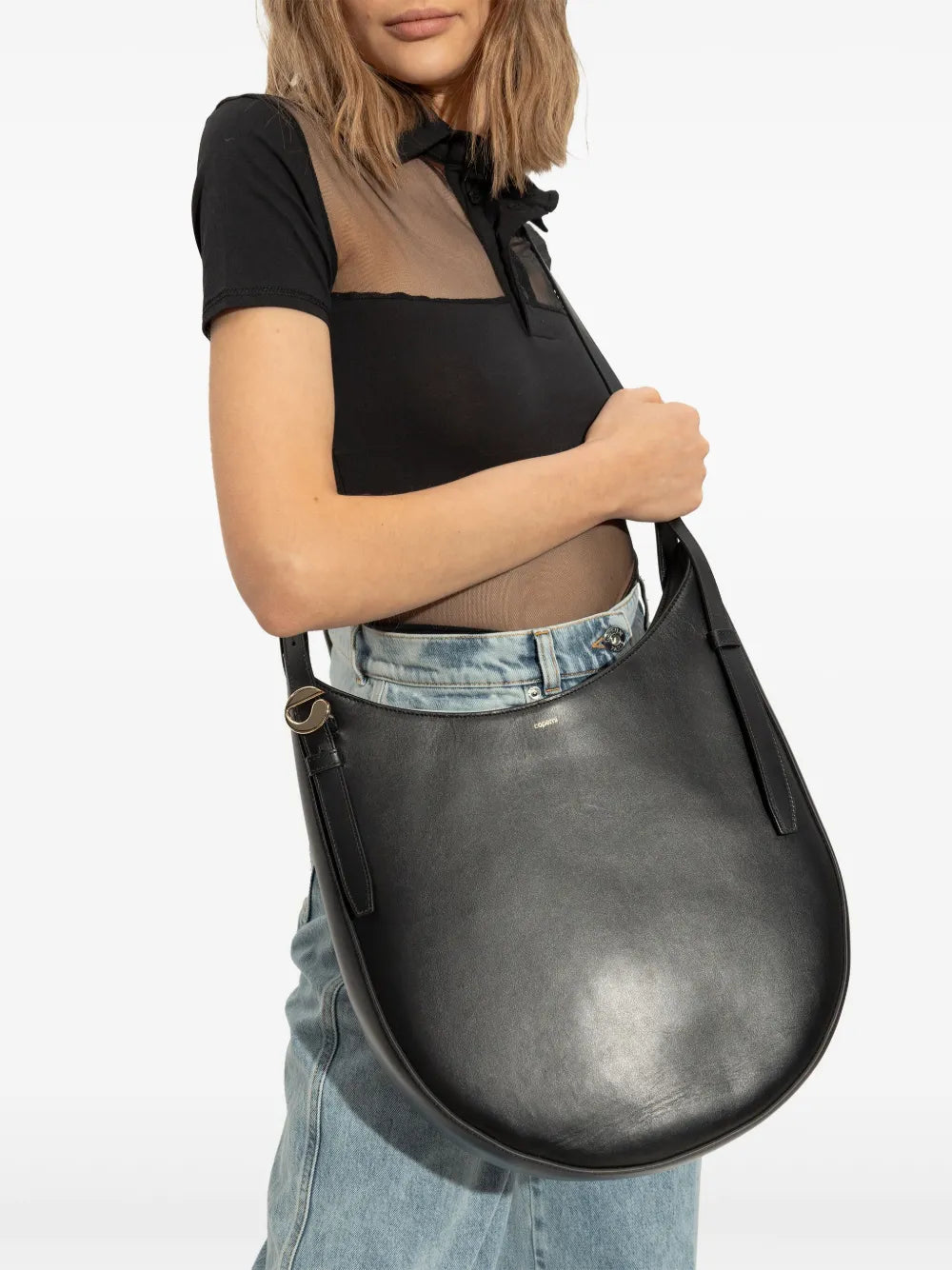 Copernileather shoulder bag