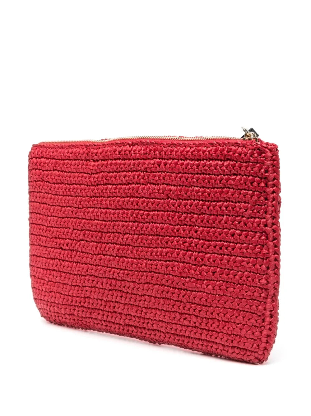 Patrizia Pepelogo-embroidered clutch bag